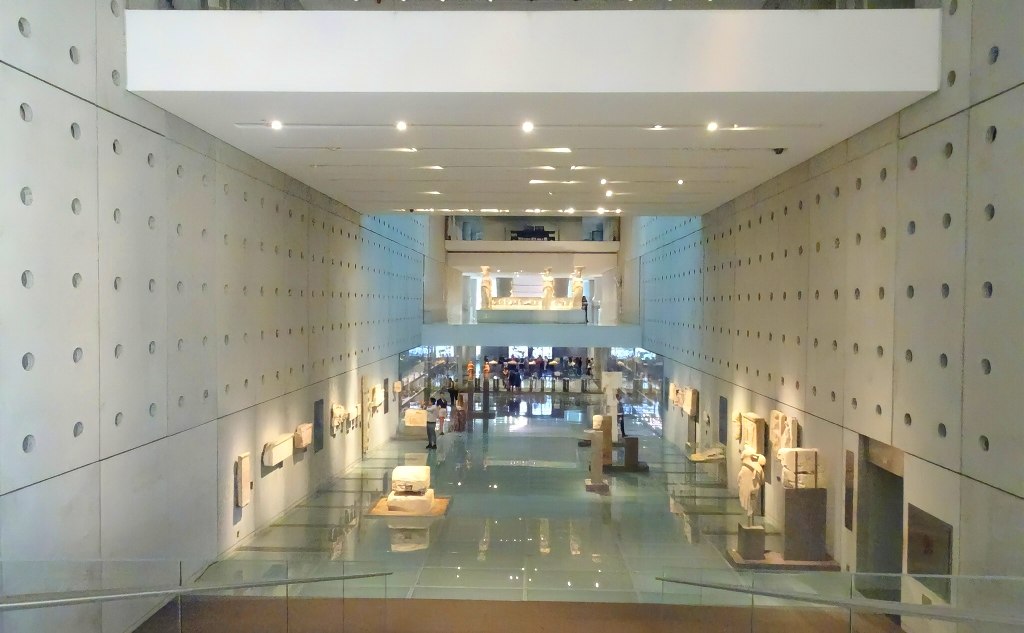 First floor gallery, Acropolis Museum Athens