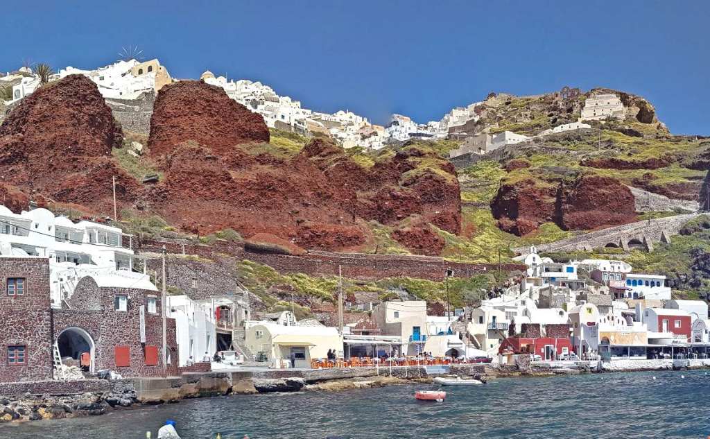 Amoudi Bay, Santorini, Greece