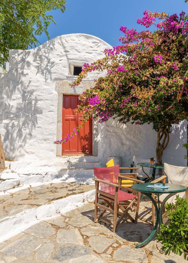 Another gorgeous cafe in Chora Amorgos