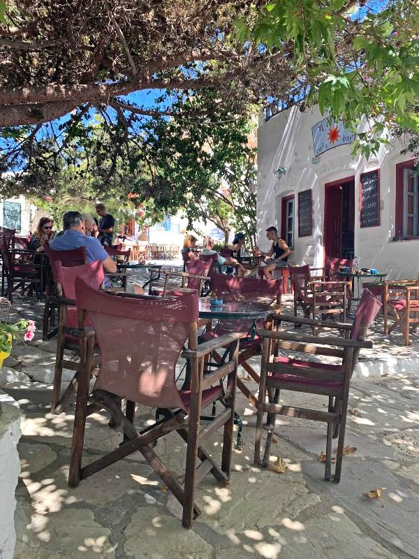 Ilios café bar, Amorgos Island
