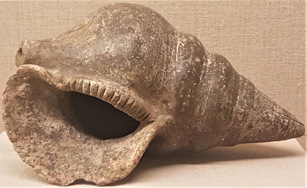 Pot found at Akrotiri - Museum of Prehistoric Thera, Santorini